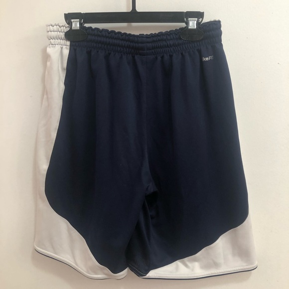 Nikki Fit Dry Basketball Shorts (Navy/White) - Picture 3 of 3